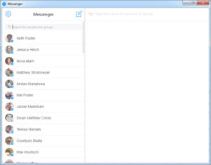 Messenger Contact List