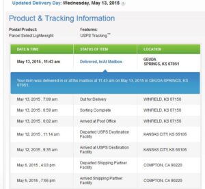 USPS Shipping QuadLock