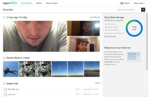 Amazon Cloud Front Page