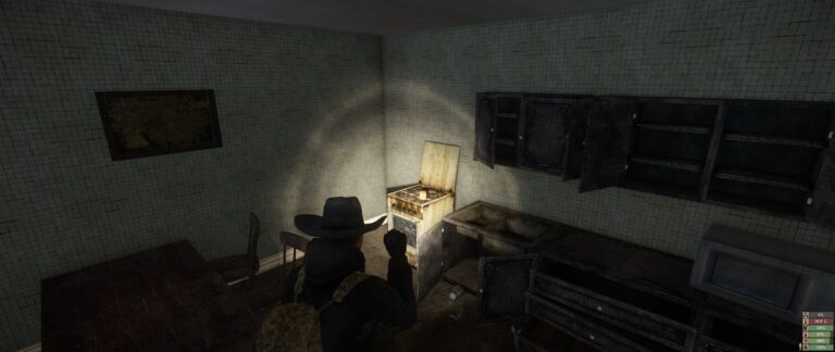 Looting, found corn on the stove!