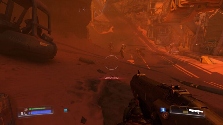 Oh no! DEMONS and LOW ON AMMO!