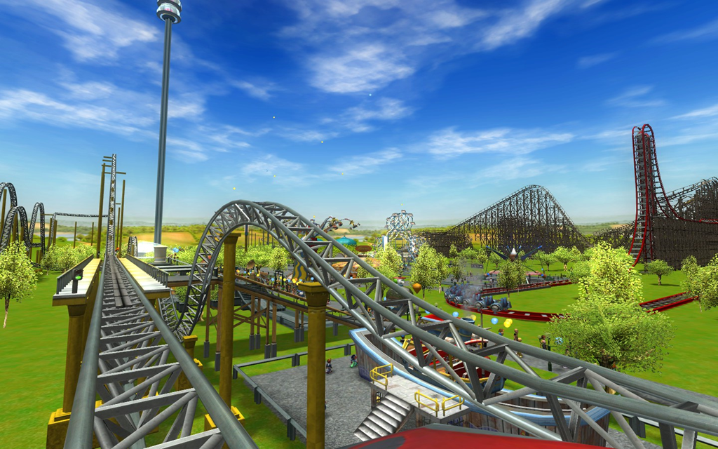 RollerCoaster Tycoon 3 is awesome! - Grunch