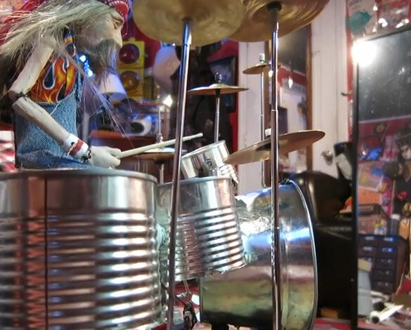Drum Playing Puppet
