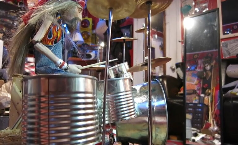 Drum Playing Puppet