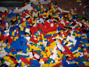 One of the last times I had all my legos out, who wants to pick all that up?