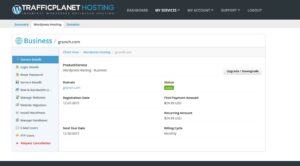 TrafficPlanet Control Panel