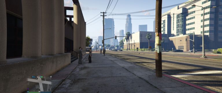 AI People of Los Santos just living out their lives.
