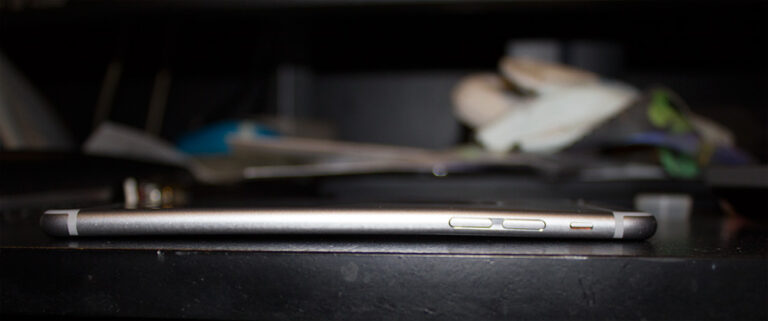 The Phone Laying face down