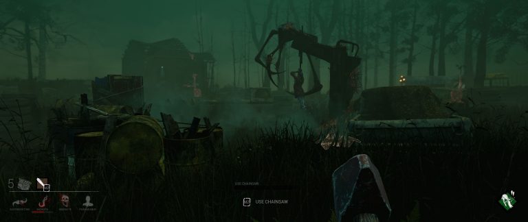 One of the lighter maps in the game. Not bad looking at all. Survivor being sacrificed